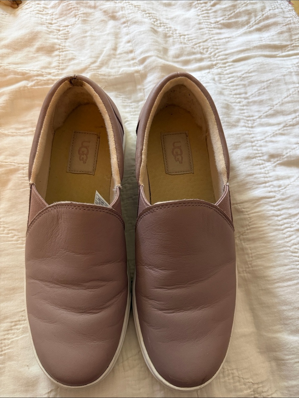UGG womens Slip-On Sneakers in Mauve